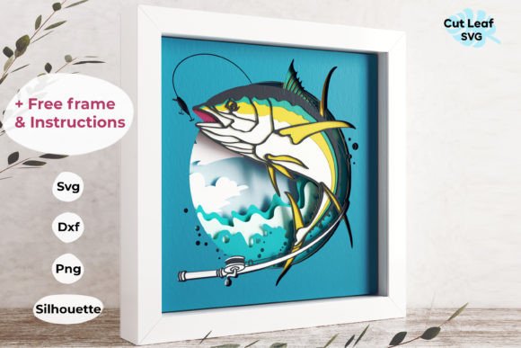 Bringing the Deep Sea Home: The Art and Craft of a 3D Bluefin Tuna Shadow Box