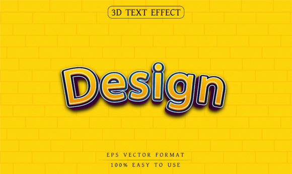 Design - Editable Text Effect
