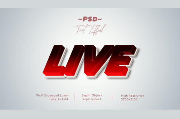 Live News Style 3D Text Effect: Elevate Your Visual Branding