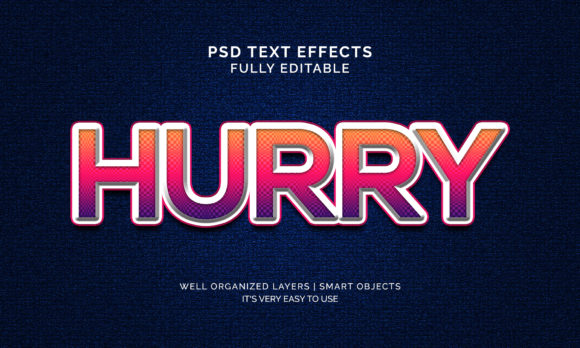 Text Effect - Colorful 3d Text Effect