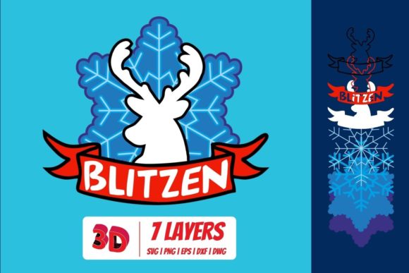 The Ultimate Guide to Using the 3D Layered Blitzen SVG Cut File for Holiday Crafts