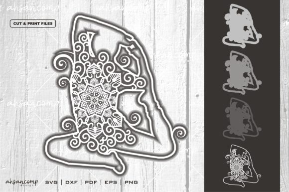 Yoga Mandala Vector 3D Layered 1: A Practical Guide to Digital Design Assets